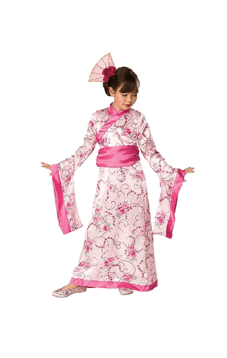 Rubies Asian Princess Pink Kimono Costume Small 882727-S — image 1