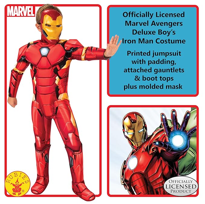 Rubies Boys Iron Man 641051 - L - Colorland Toys