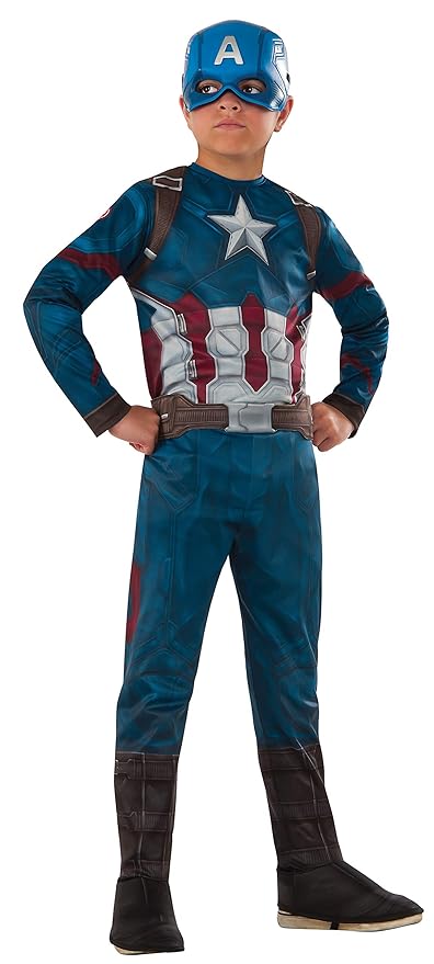 Rubies Captain America: Civil War Value Captain Costume Large 620580 - L - Colorland Toys