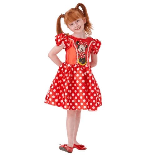 Rubies Classic Minnie Red Costume Small 883859 - S - Colorland Toys