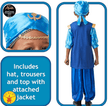 Rubies Disney Live Action Aladdin Genie Costume 300314-9-10