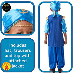 Rubies Disney Live Action Aladdin Genie Costume Large 300313 - Colorland Toys