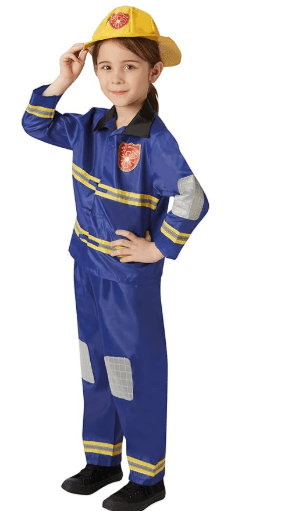 Rubies Fireman Fancy Dress Costume Medium 889518-M - Colorland Toys