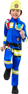 Rubies Fireman Sam Toddler Boys Fancy Dress 2-3y 51056