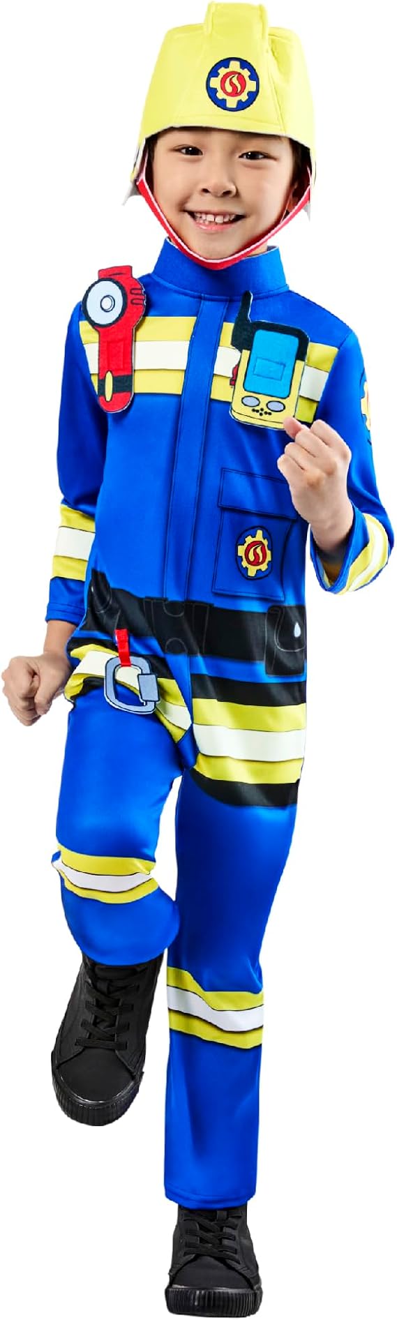 Rubies Fireman Sam Toddler Boys Fancy Dress 2-3y 51056 — image 1