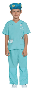 Rubies Kids Surgeon Costume Small 298196-S