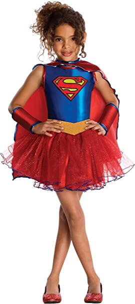 Rubie's Official DC Supergirl Tutu Costume Small 3-4 881627-S — image 1