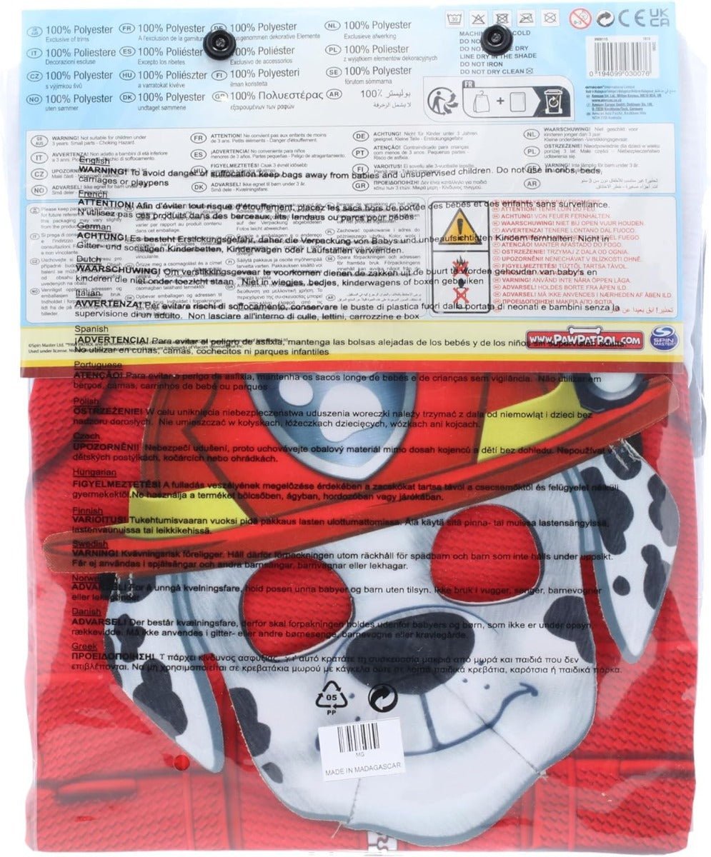 Rubies Paw Patrol Marshall Costume 3 - 4 - Colorland Toys