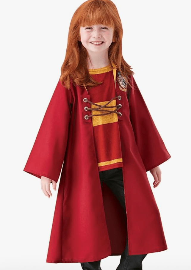 Rubies Quidditch Deluxe Hooded Child Robe 300693-L — image 1