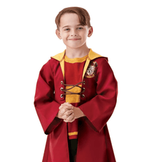 Rubies Quidditch Deluxe Hooded Child Robe 300693 - M - Colorland Toys