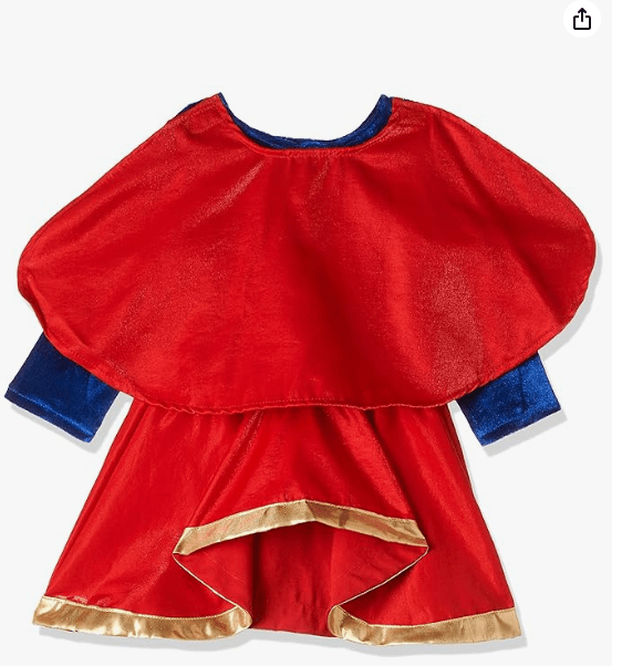 Rubies Supergirl Baby Costume 18 - 24m 300688 - Colorland Toys