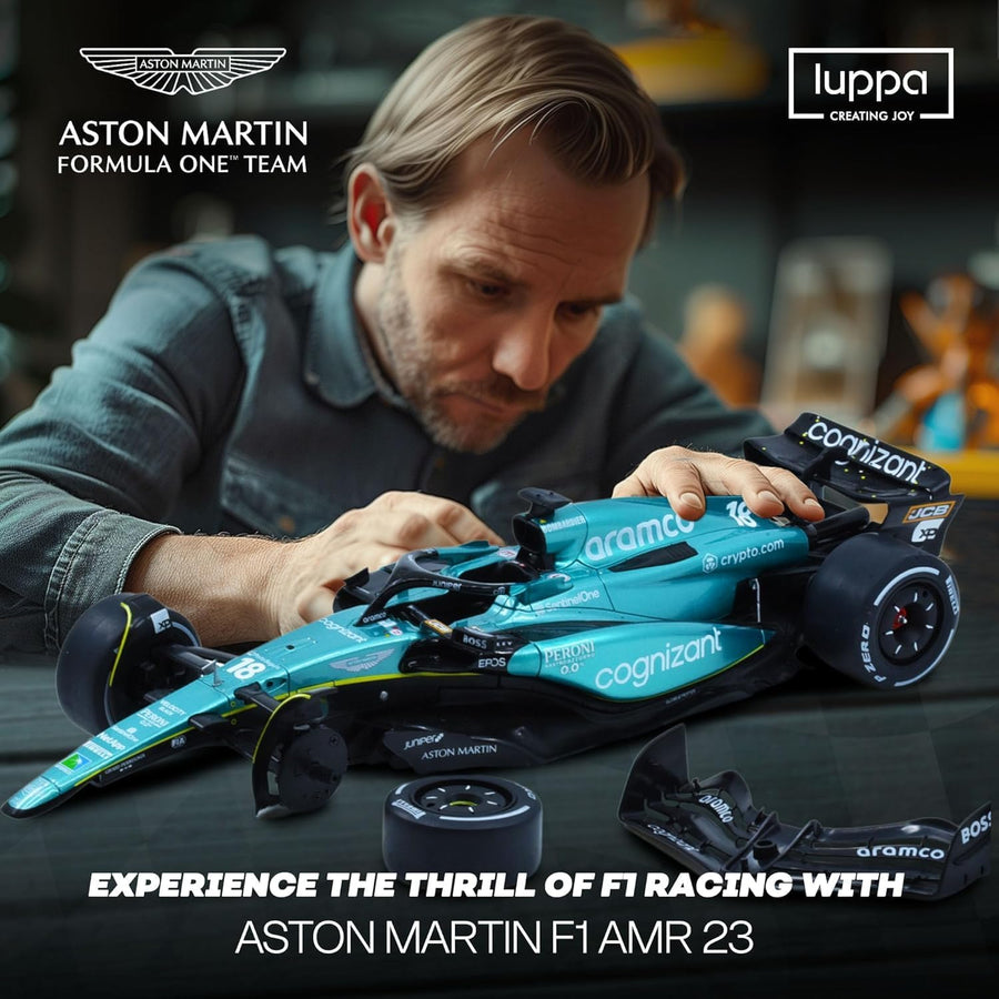RW Aston Martin Aramco Formula One RC Car 1:18 Scale RW5118 — image 2