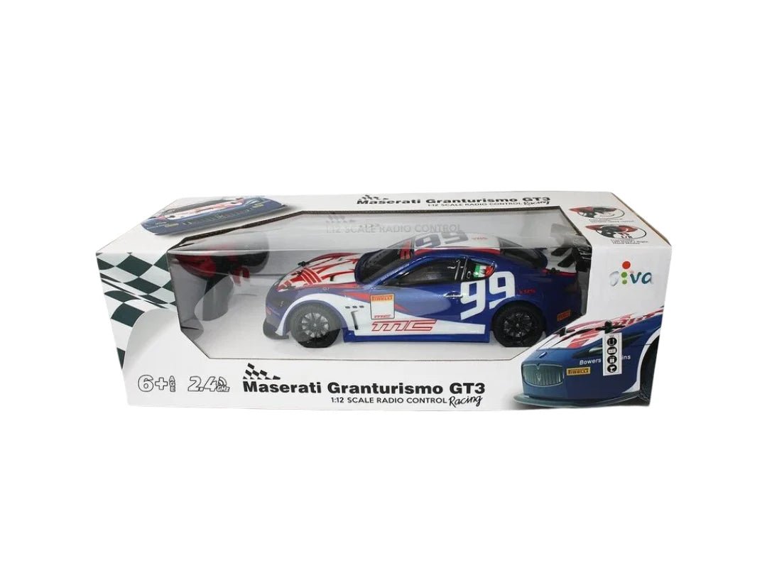 RW Maserati Granturismo GT3 Racing RC Car 1:12 Scale 6312 — image 4
