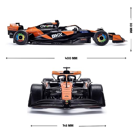 RW Mclaren MCL38 Miami Grand Prix RC Car 1:14 Scale 39214 — image 2