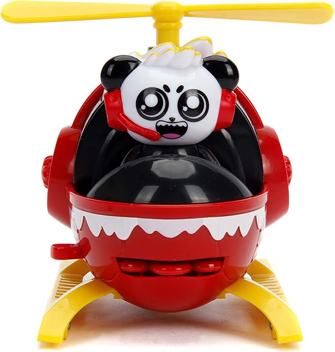 Ryan's World Rescue Helicopter and Panda Figure 253193001 - Colorland Toys