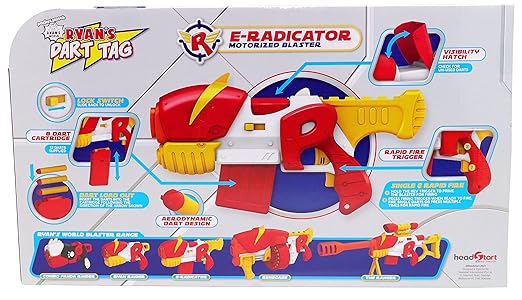Ryan's World Ryan's Dart Tag Ryan vs Combo Panda Blaster 2-pack 20709 — image 3