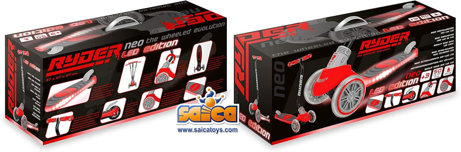 Ryder 3W Scooter Neo Light Red RY3404K — image 10