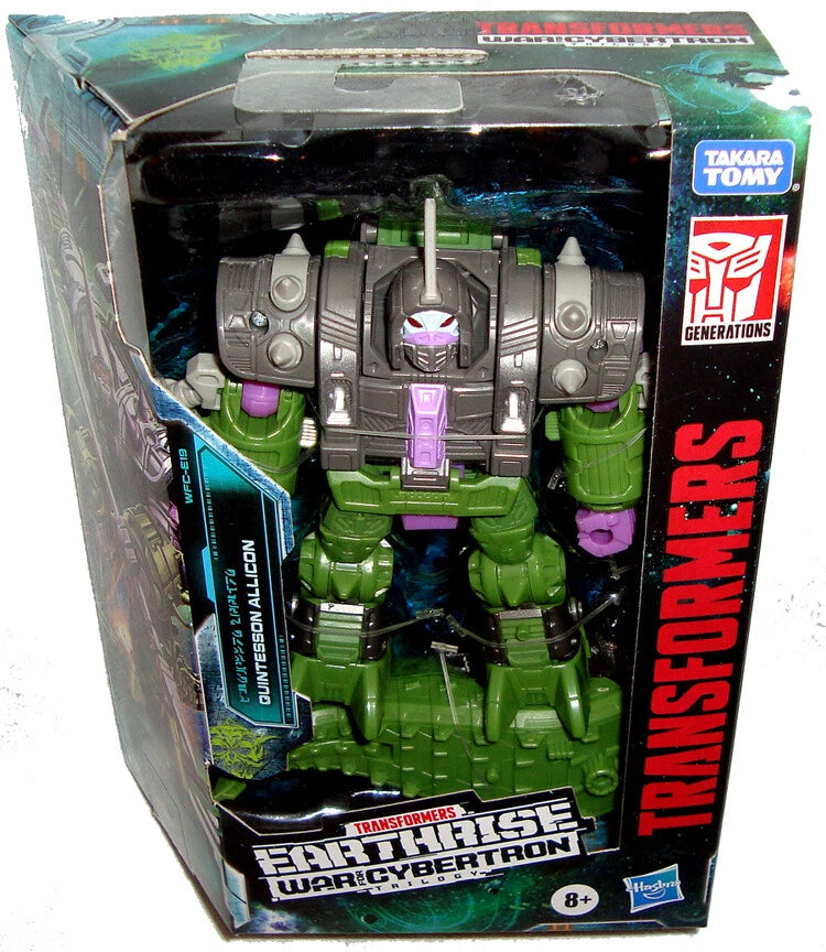 Transformers Earthrise War Cybertron Quintesson Allicon Figure E7120 - Colorland Toys