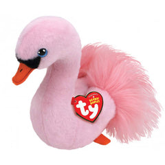 TY Beanie Babies Odette the Pink Swan 6inch 41034 - Colorland Toys