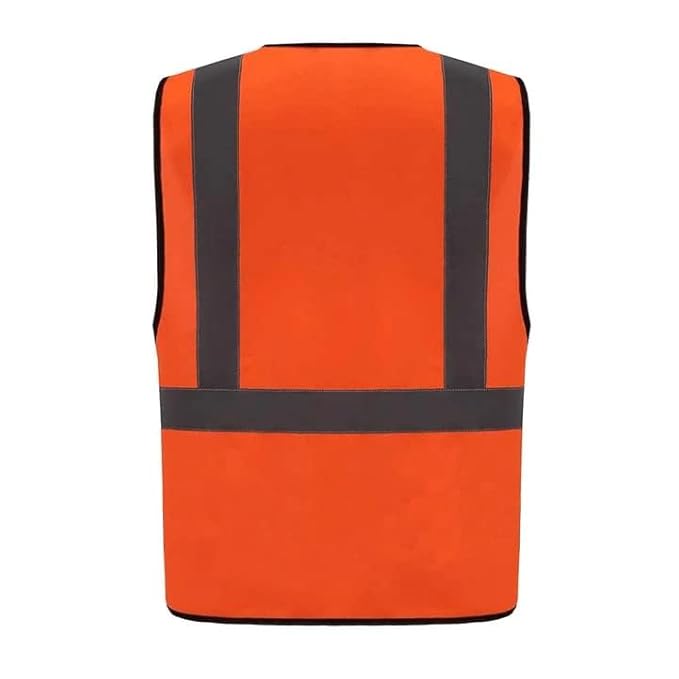 SAFETY JACKET ORANGE MEDIUM - Colorland Toys