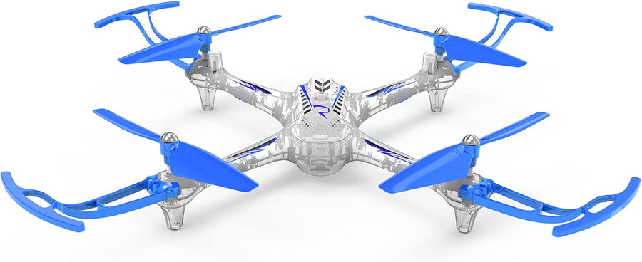 Sam Toys 4-Channel Auto Hover RC Stunt Drone-Blue/Orange X15T — image 2