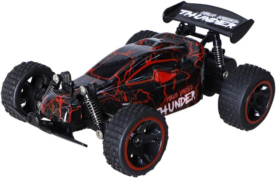 SAM TOYS Luminous 1:18 Racing RC Car – 2.4GHz, 3 Light Modes, Red — image 1