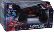 SAM TOYS Luminous 1:18 Racing RC Car – 2.4GHz, 3 Light Modes, Red