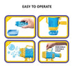 Sam Toys One key Bubble Gun With Light