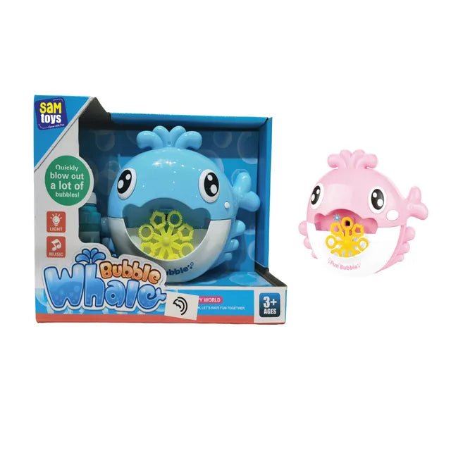 Sam Toys Whale Bubble Machine With Light & Sounds - Colorland Toys