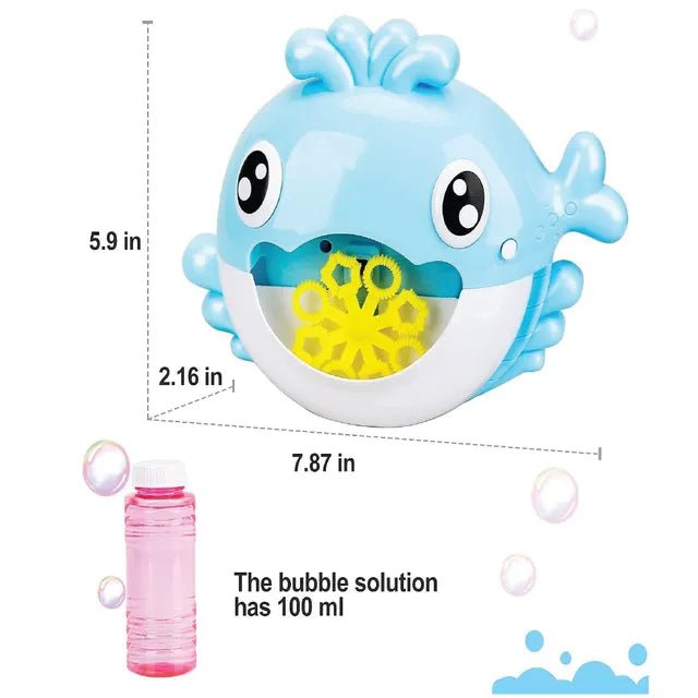 Sam Toys Whale Bubble Machine With Light & Sounds - Colorland Toys