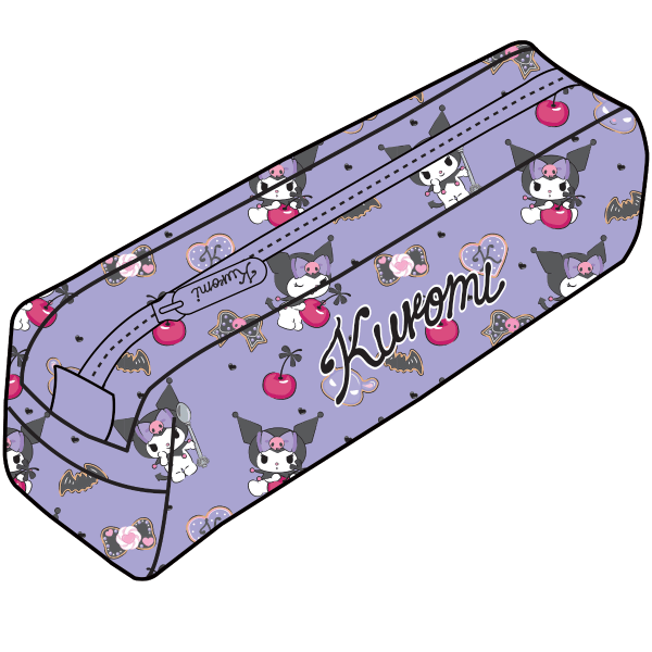 Sanrio Kuromi 4-Pcs Backpack Set JR-Set4-4105 — image 3