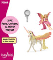 Schleich bayala Fairy Feya with Pegasus Unicorn Toy, Ages 5+