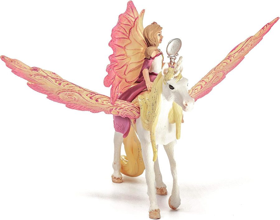 Schleich bayala Fairy Feya with Pegasus Unicorn Toy, Ages 5+ — image 4