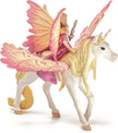Schleich bayala Fairy Feya with Pegasus Unicorn Toy, Ages 5+