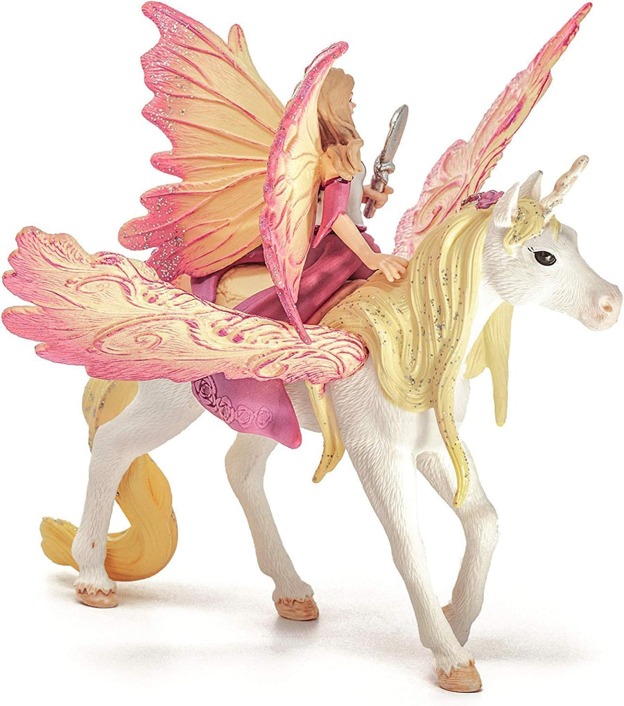 Schleich bayala Fairy Feya with Pegasus Unicorn Toy, Ages 5+ — image 9