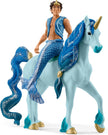 Schleich bayala Mermaid Aryon & Blue Unicorn Figure Set (2-Piece)