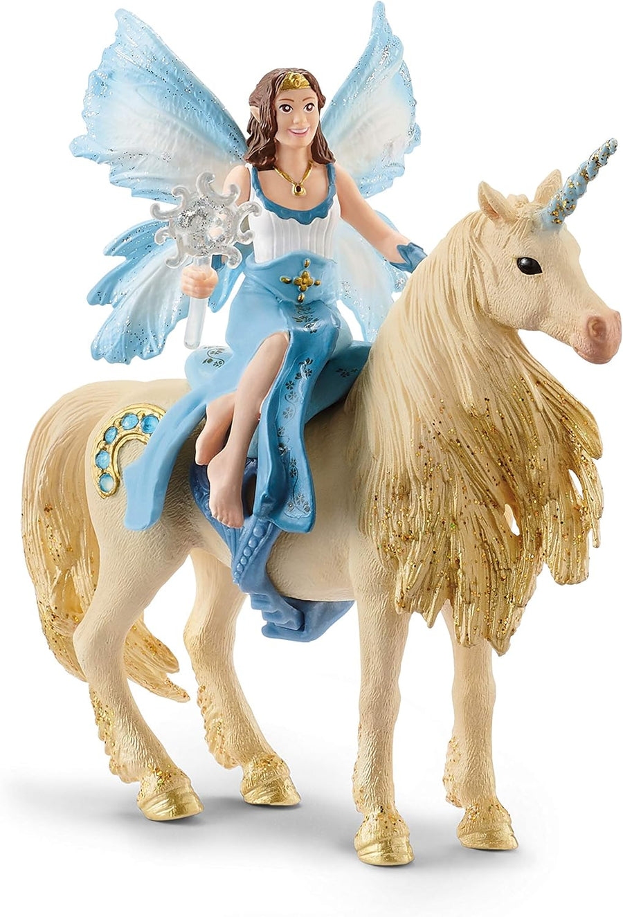 Schleich Bayala Mermaid Eyela Doll with Golden Unicorn Playset