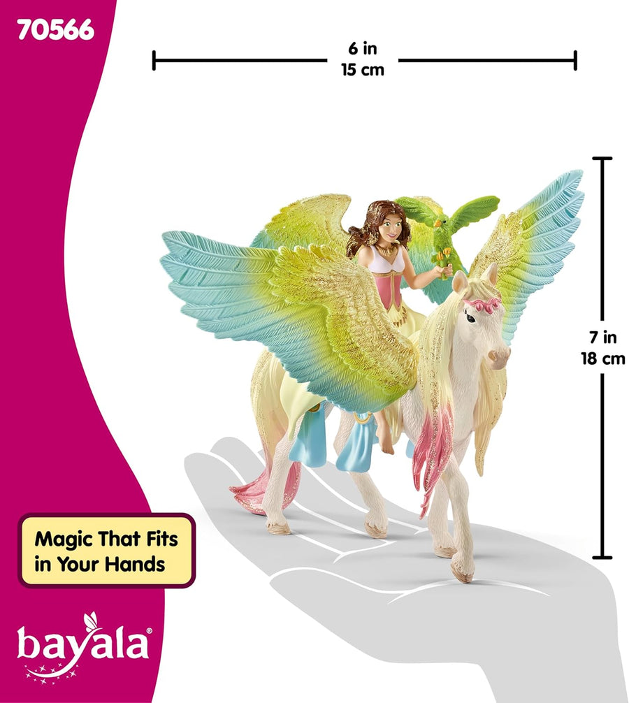 Schleich Bayala Surah & Pegasus 3-Piece Fairy Toy Set | Ages 5+ — image 6