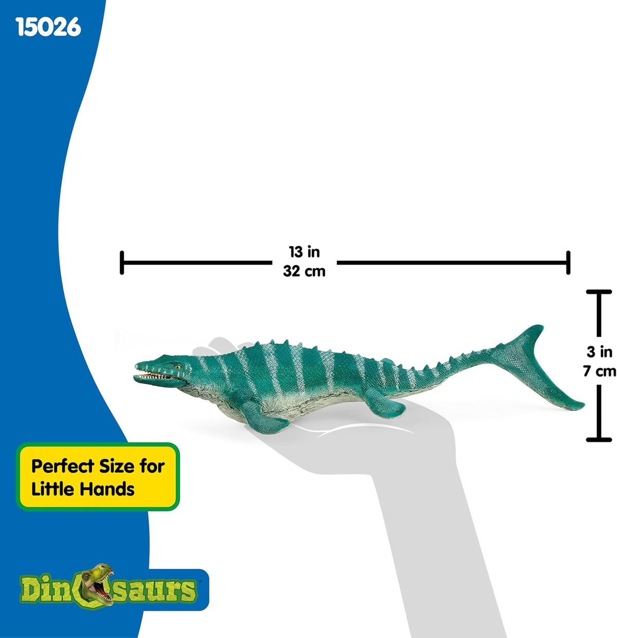 schleich Dinosaurs 13” Mosasaurus Figurine – Movable Jaw, Ages 5+ — image 6