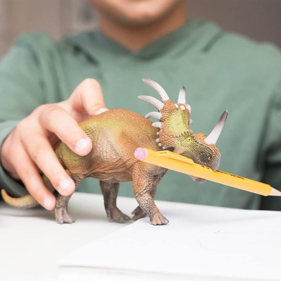Schleich Dinosaurs Realistic Styracosaurus Dinosaur Figure — image 2