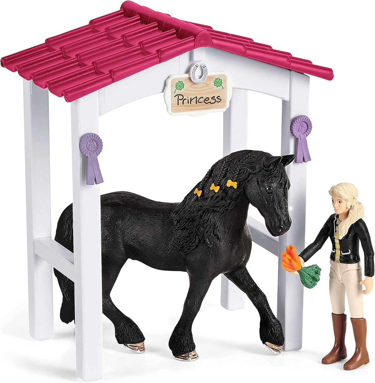 Schleich Horse Box with Horse Club Tori & Princes 42437 — image 2