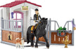 Schleich Horse Box with Horse Club Tori & Princes 42437