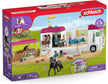 Schleich Horse Club 227PC Lisa Transporter Playset – Horse Toy Set