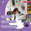 Schleich Horse Club 227PC Lisa Transporter Playset – Horse Toy Set