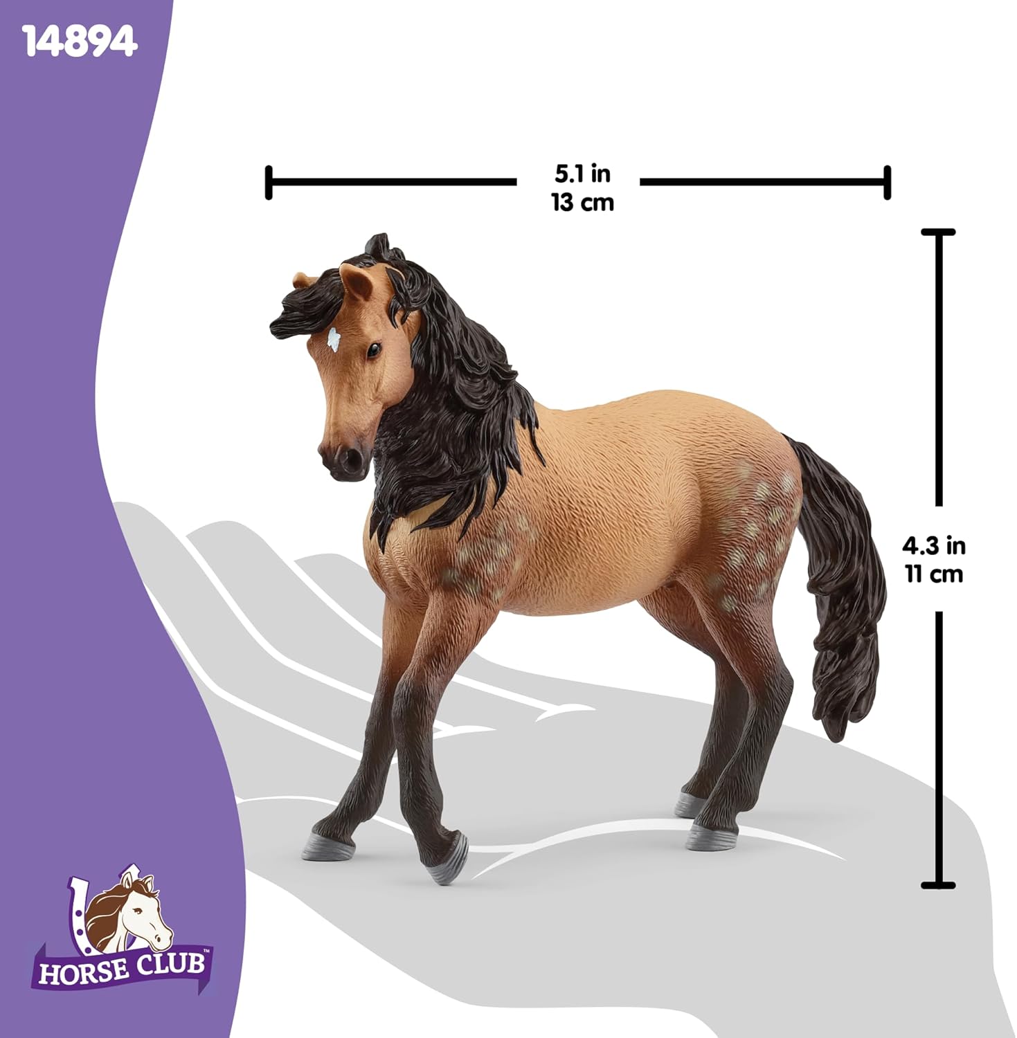 Schleich Andalusian Mare 14894 - Colorland Toys