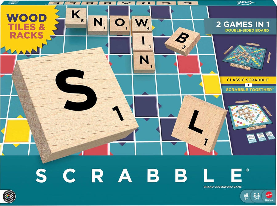 Scrabble Wooden Tiles English JGR61 — image 1