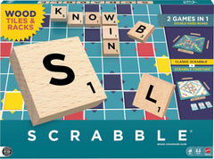 Scrabble Wooden Tiles English JGR61 - Colorland Toys