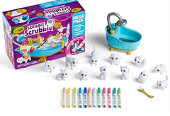 Scribble Scrubbie Pets Mega Blue Tub Playset CY74 - 7481 - Colorland Toys