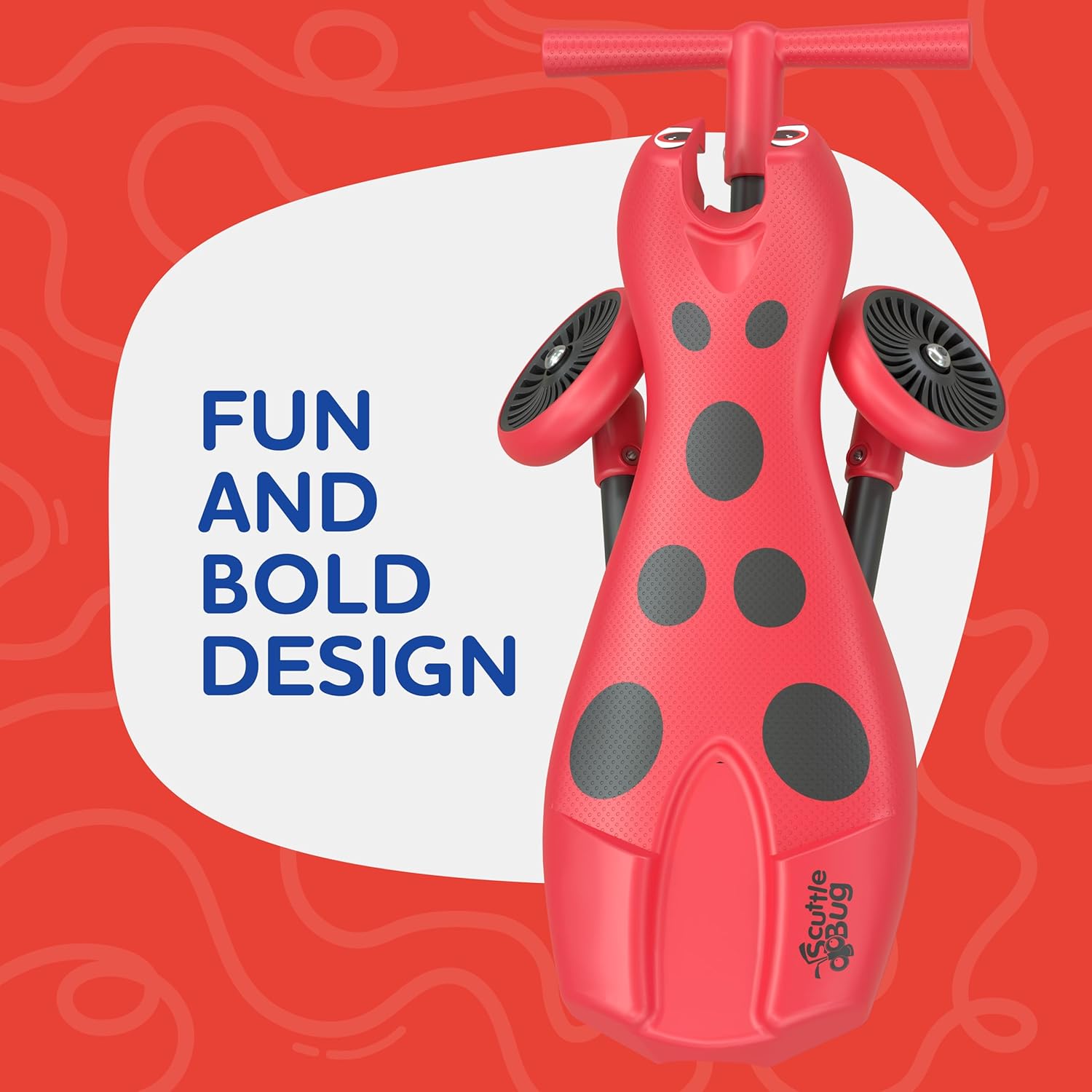 Scuttlebug Beetle 3 - Wheel Foldable Ride - On Trike - Colorland Toys