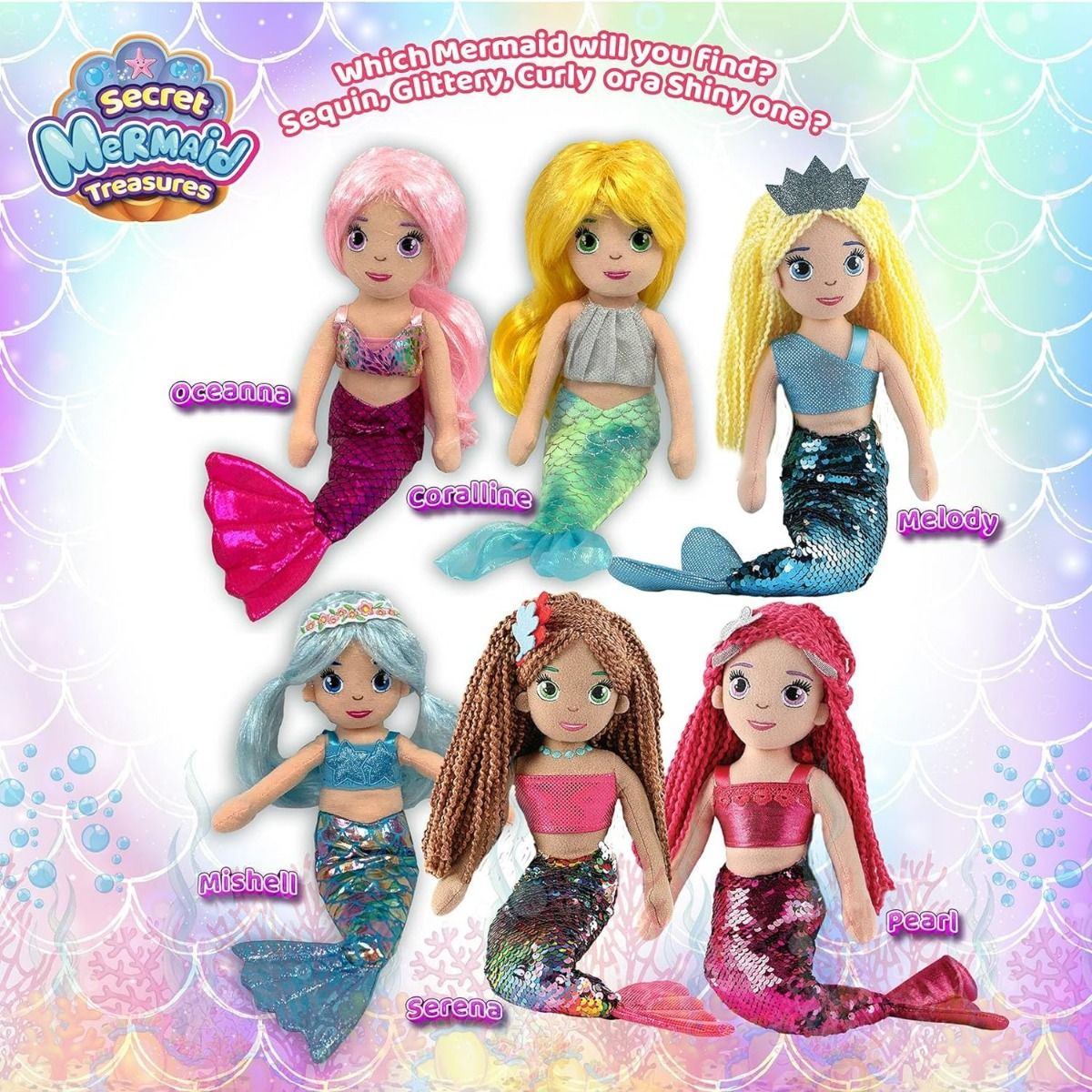 Secret Mermaid Treasure DTT - 5710 - Colorland Toys